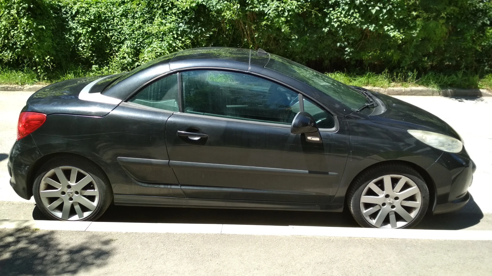 Peugeot 207 CC Cabrio 1.6T КОЖА, снимка 5 - Автомобили и джипове - 55323609
