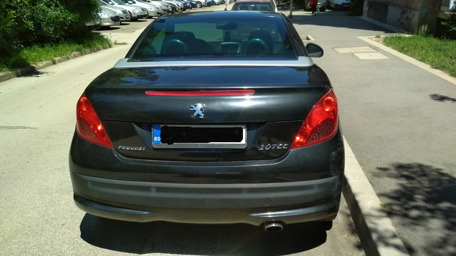 Peugeot 207 CC Cabrio 1.6T КОЖА, снимка 4 - Автомобили и джипове - 55323609