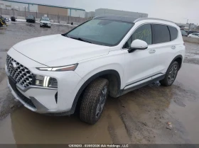 Hyundai Santa fe PLUG-IN HYBRID* LUXURY* Кафява кожа, снимка 2