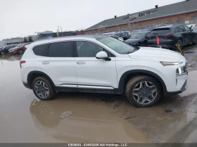 Hyundai Santa fe PLUG-IN HYBRID* LUXURY* Кафява кожа, снимка 8