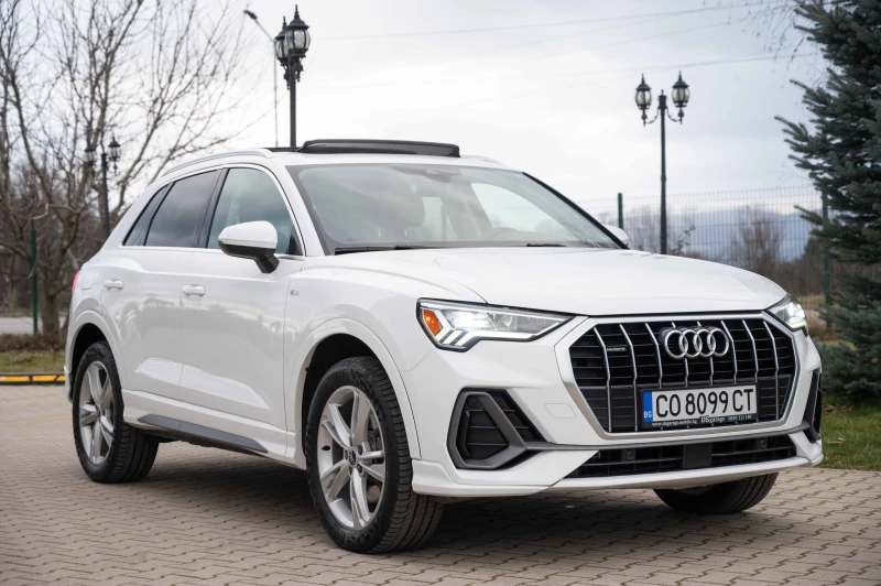 Audi Q3 45TFSI* Quatt* S-Line* Панорама* Matrix, снимка 7 - Автомобили и джипове - 53580907