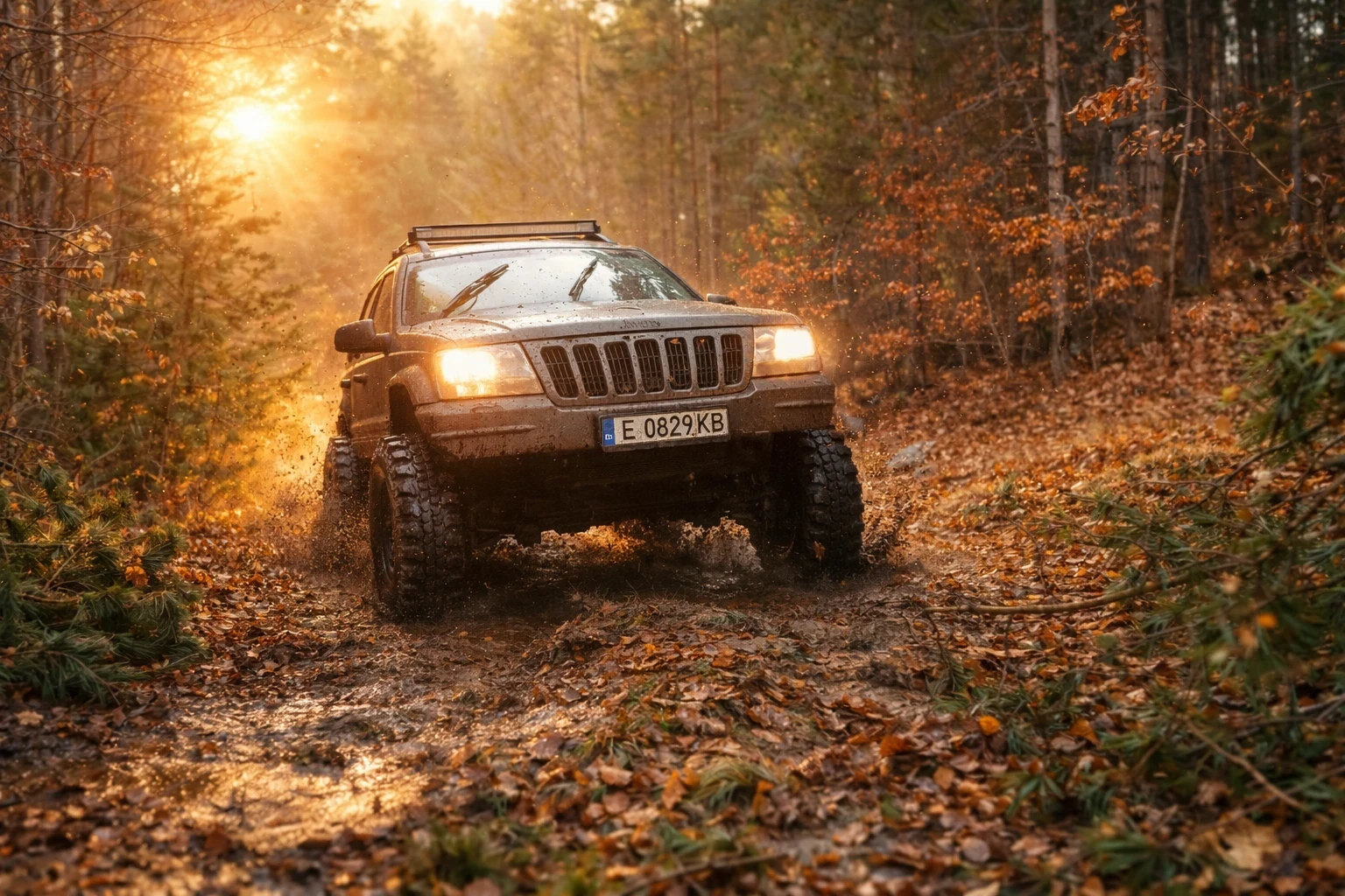 Jeep Grand cherokee Offroad окачване