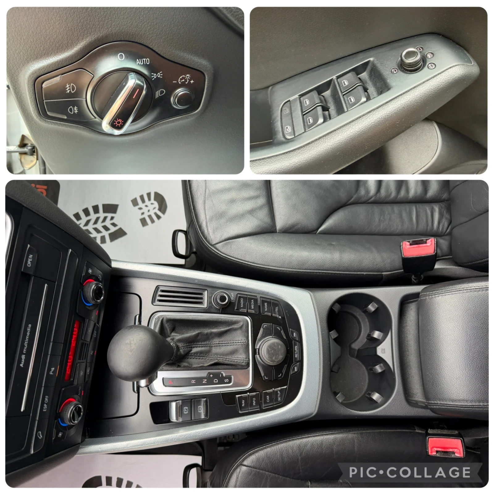 Audi Q5 3.0TDI - 4x4 Автоматик! Кожа!, снимка 13 - Автомобили и джипове - 56320479