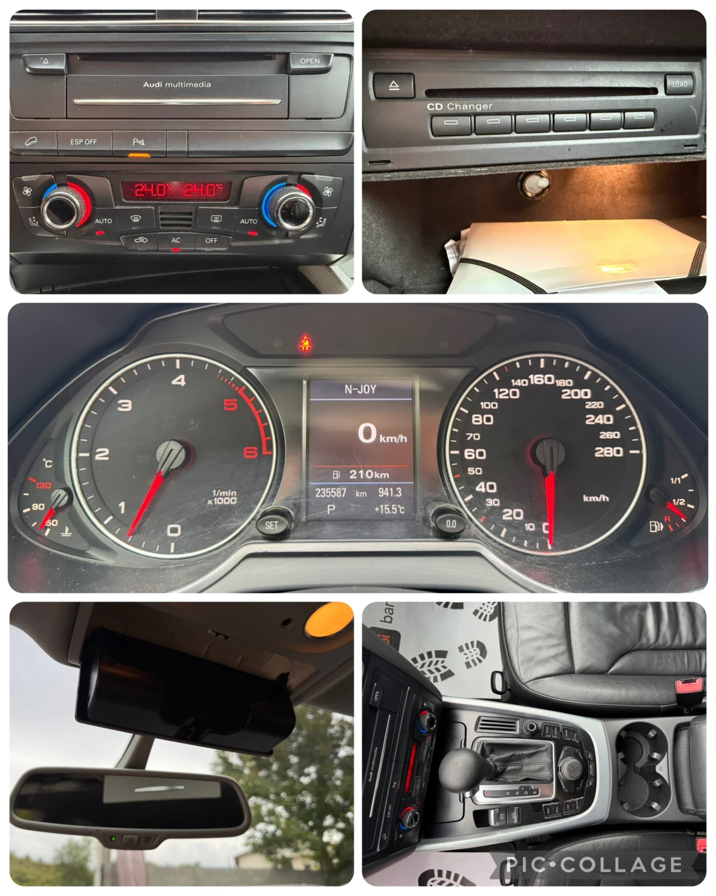 Audi Q5 3.0TDI - 4x4 Автоматик! Кожа!, снимка 14 - Автомобили и джипове - 56320479