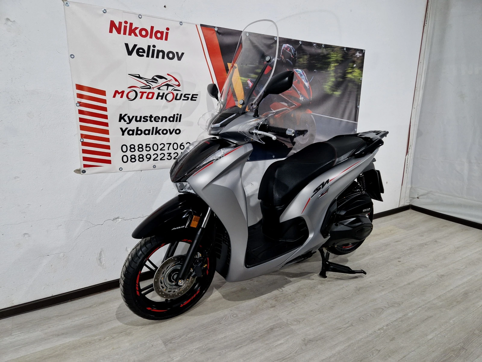 Honda Sh  350i SPORT ABS, LED, TC 2024г.!14085км!, снимка 6 - Мотоциклети и мототехника - 54934249