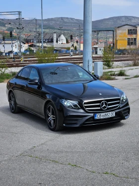 ����� �� �������� �� Mercedes-Benz E 220 4Matic AMG Night Pack Digital Heads Up