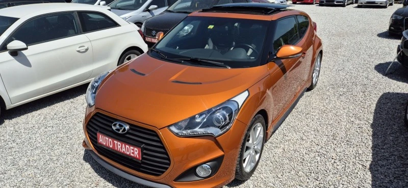 Hyundai Veloster  1.6T-186кспанорама, снимка 1 - Автомобили и джипове - 45795570