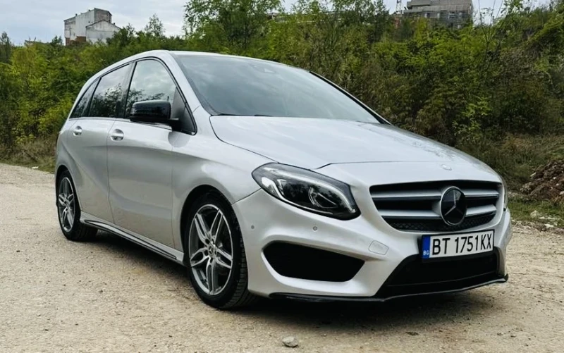 Mercedes-Benz B 180 AMG-пакет, автоматик, снимка 1 - Автомобили и джипове - 47545517