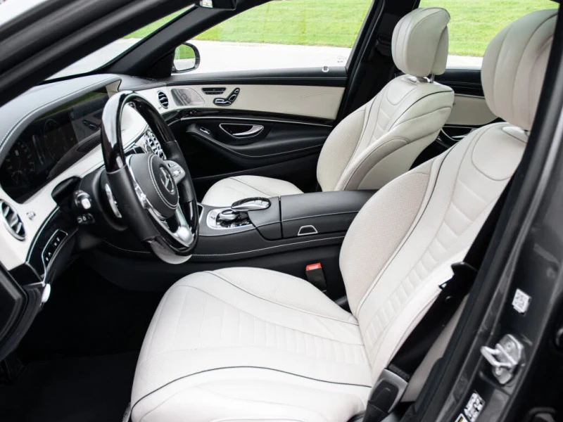 Mercedes-Benz S 560 4MATIC* BURMESTER* DISTRONIC* HEAD-UP* ПАНО* ОБДУХ, снимка 7 - Автомобили и джипове - 52571650