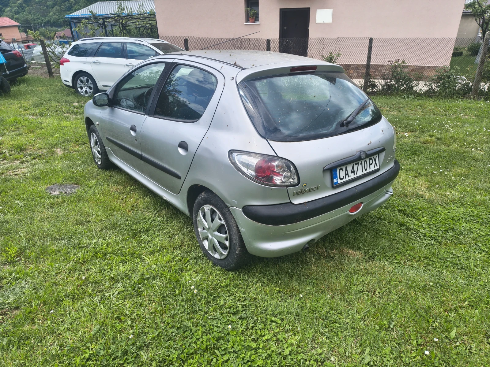 Peugeot 206 1.4 hdi klima, снимка 4 - Автомобили и джипове - 54572526