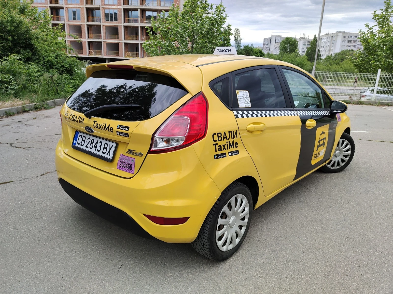 Ford Fiesta TAXI, снимка 5 - Автомобили и джипове - 54608198