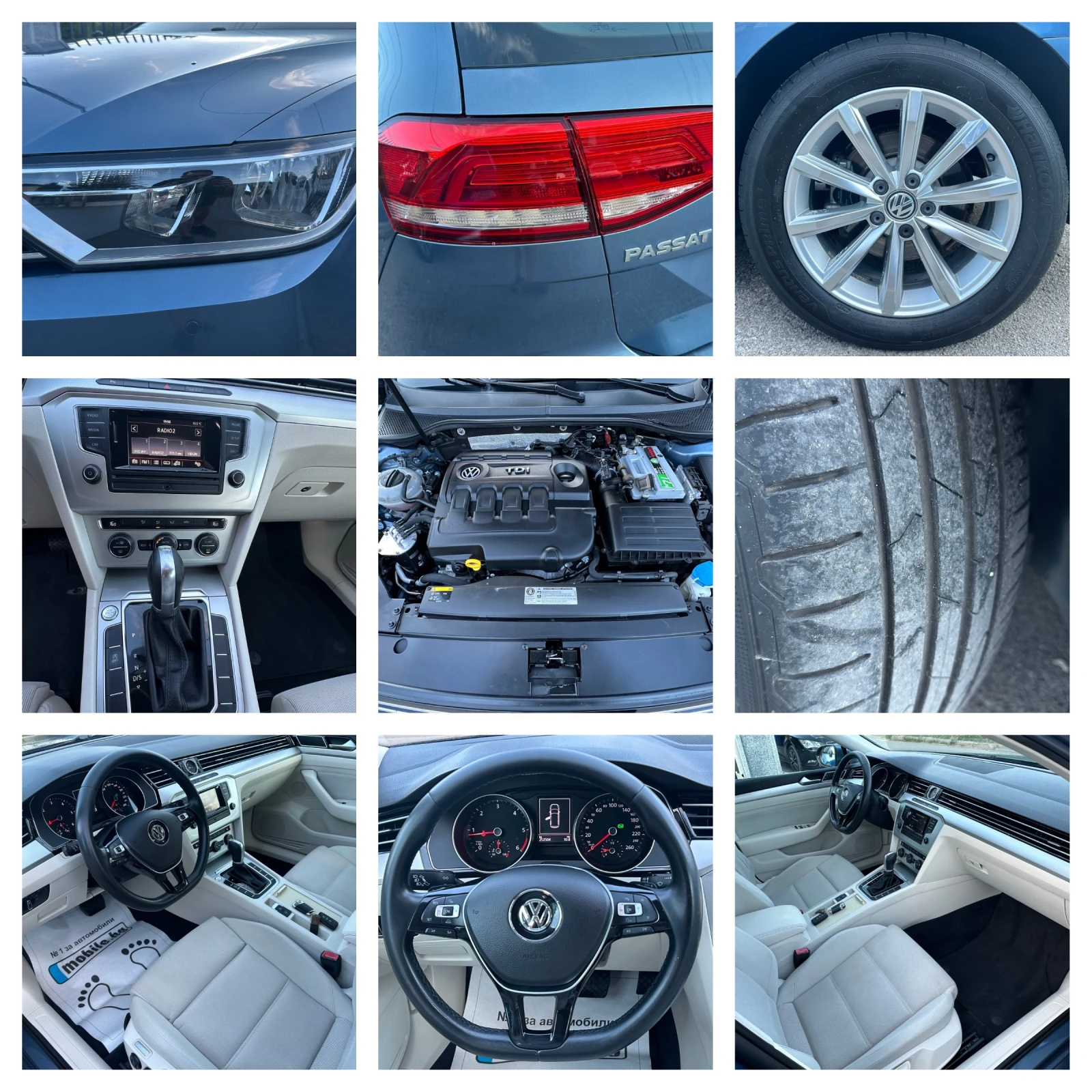 VW Passat 1.6TDi-120k.s-AUTOMAT-PDC-EURO6B-2015g-KLIMATRONIK, снимка 17 - Автомобили и джипове - 54935180