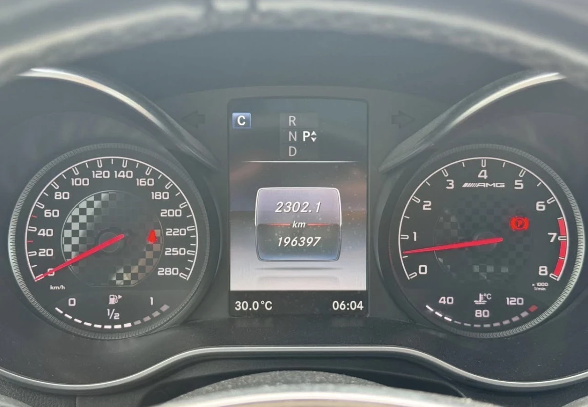 Mercedes-Benz C 43 AMG COUPE * 360 CAMERA * BURMESTER * RED INTERIOR * , снимка 11 - Автомобили и джипове - 55424166