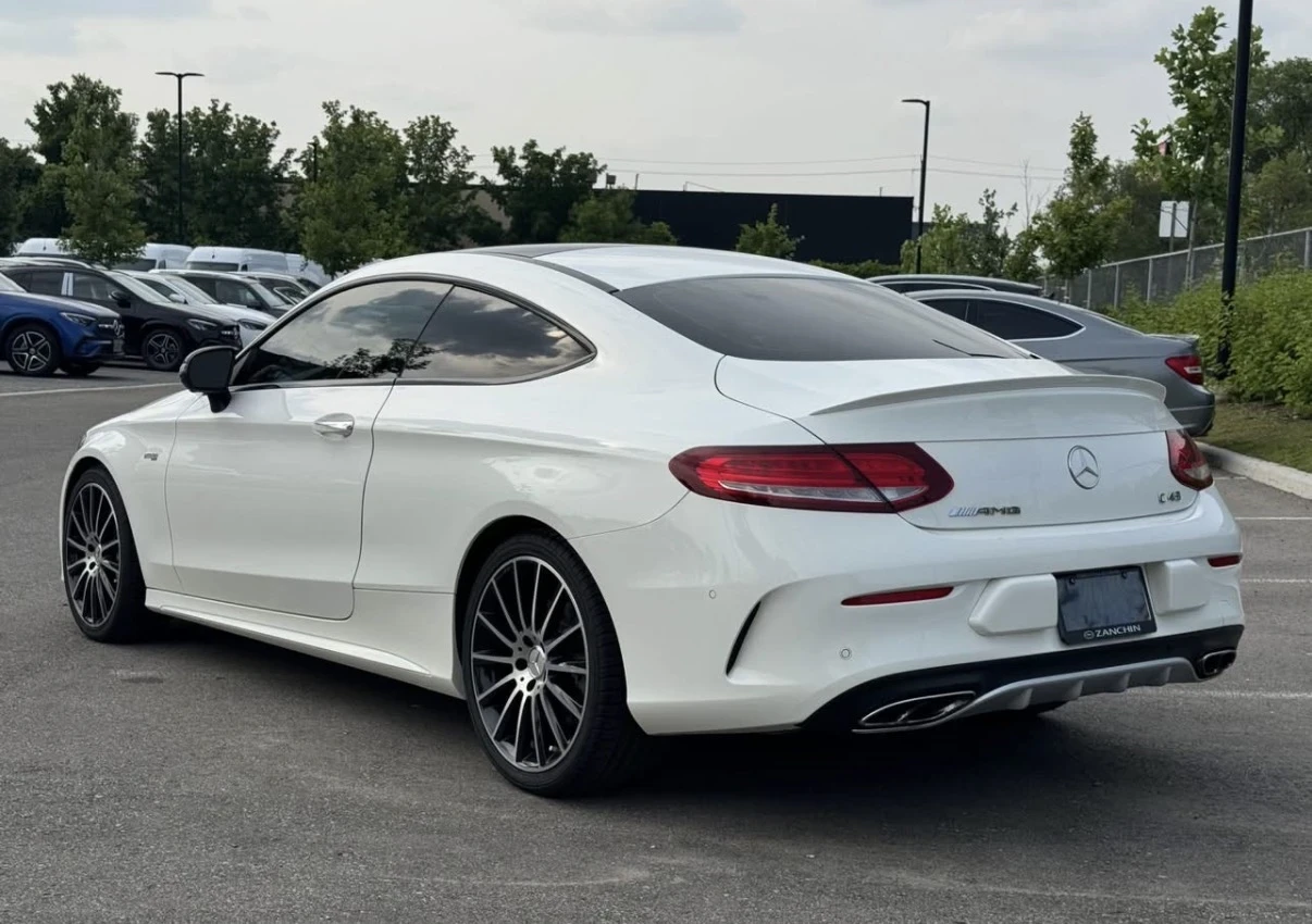 Mercedes-Benz C 43 AMG COUPE * 360 CAMERA * BURMESTER * RED INTERIOR * , снимка 3 - Автомобили и джипове - 55424166