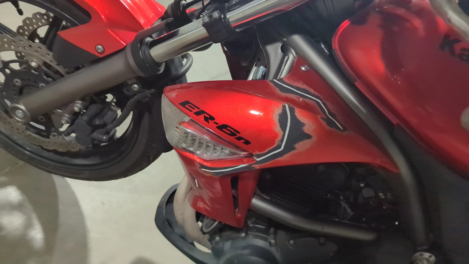 Kawasaki ER 6n, снимка 5 - Мотоциклети и мототехника - 56474703