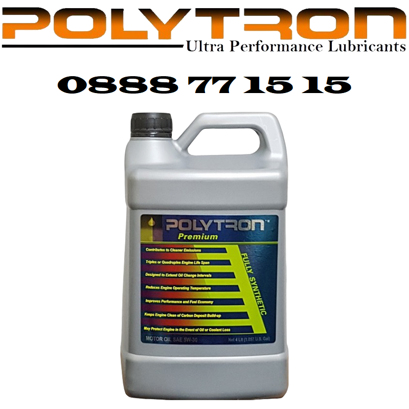 POLYTRON SAE 5W30 - Синтетично моторно масло - интервал на смяна 50 000км., снимка 2 - Части - 18978600