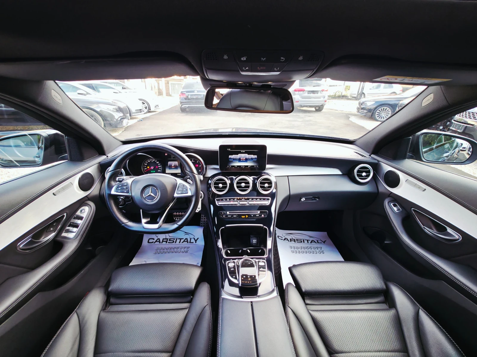 Mercedes-Benz C 220 AMG PREMIUM= AIRMATIK= PANO | Mobile.bg � ����������� 11