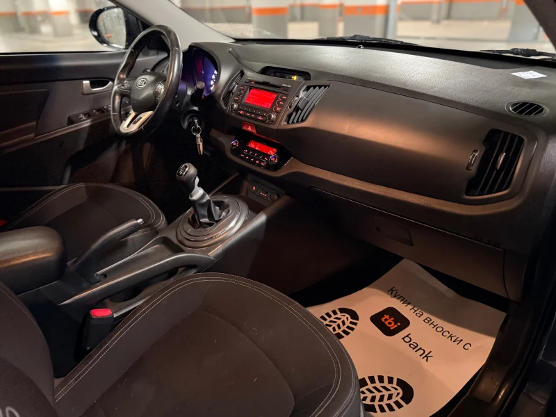 Kia Sportage 2.0CRDI 4x4 Лизинг през Уникредит по 365лв, снимка 11 - Автомобили и джипове - 52559637