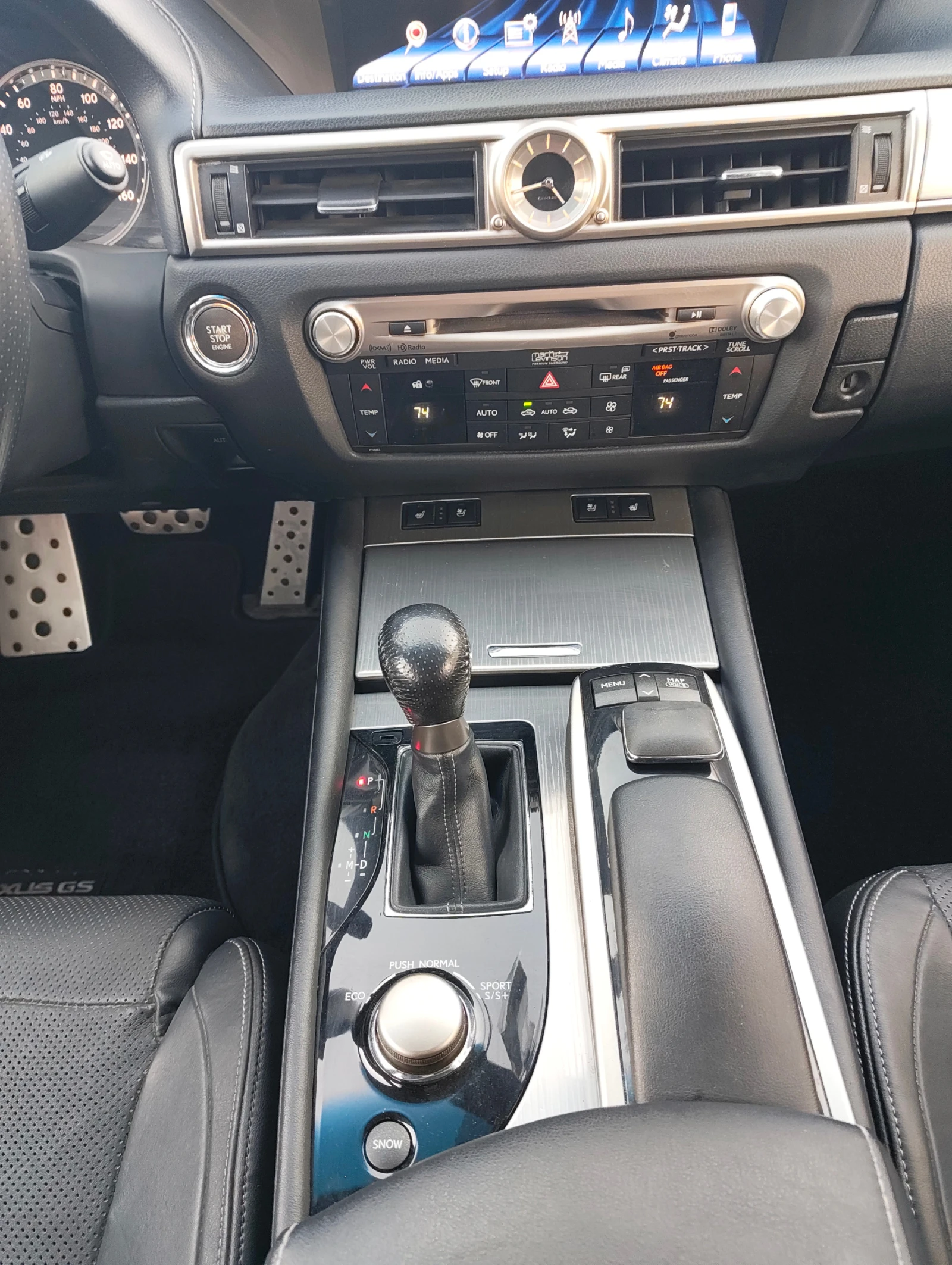 Lexus GS 350 37000км!* 4x4* кожа* навигация* атоматик, снимка 11 - Автомобили и джипове - 53890847