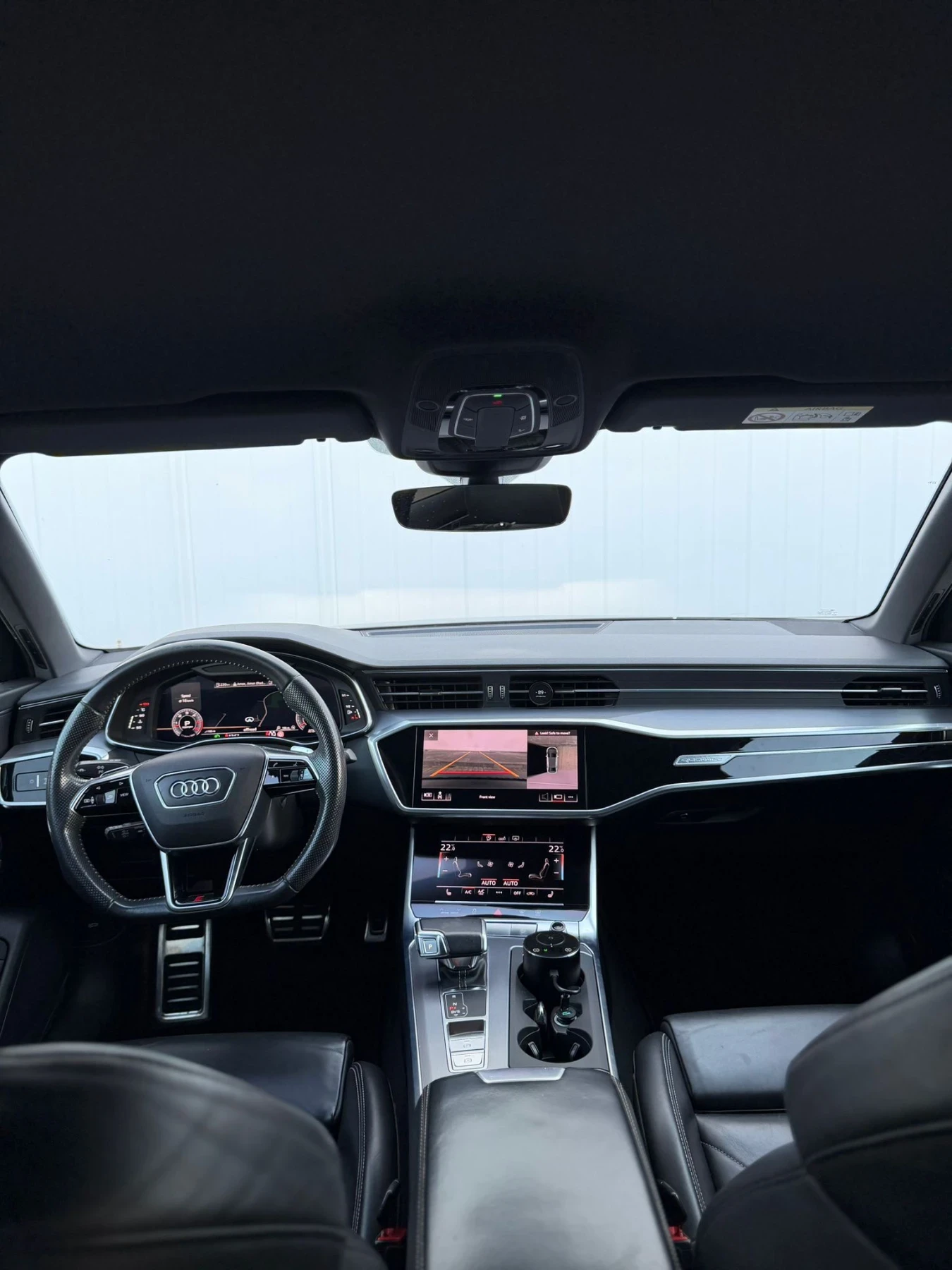 Audi A6 * 3xS-line* FULL BLACK* 360CAM* Distronic* TOP* , снимка 9 - Автомобили и джипове - 54556721