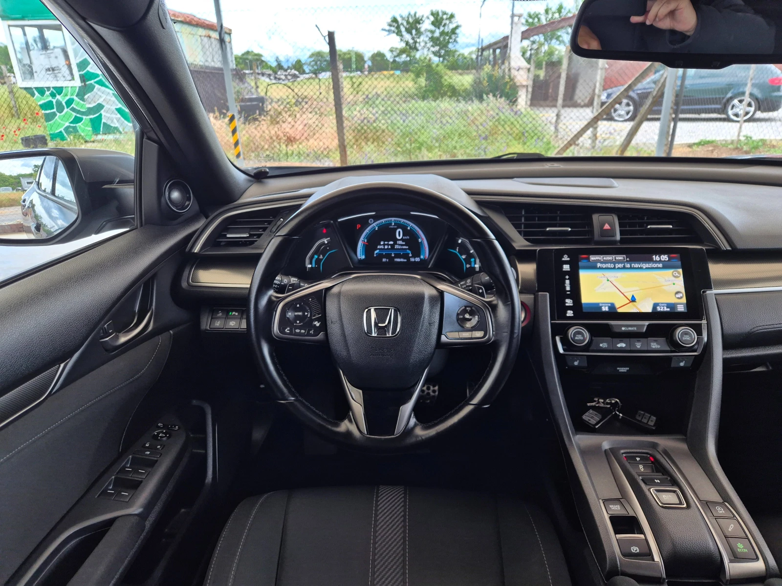 Honda Civic 1.6I-DTEC* AUTOMAT* NAVI* PANORAMA* , снимка 13 - Автомобили и джипове - 54905142