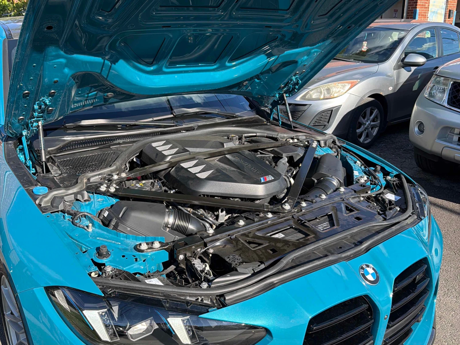 BMW M3 * Competition * АВТОКРЕДИТ БЕЗ ПЪРВОНАЧАЛНА ВНОСКА, снимка 14 - Автомобили и джипове - 55808847