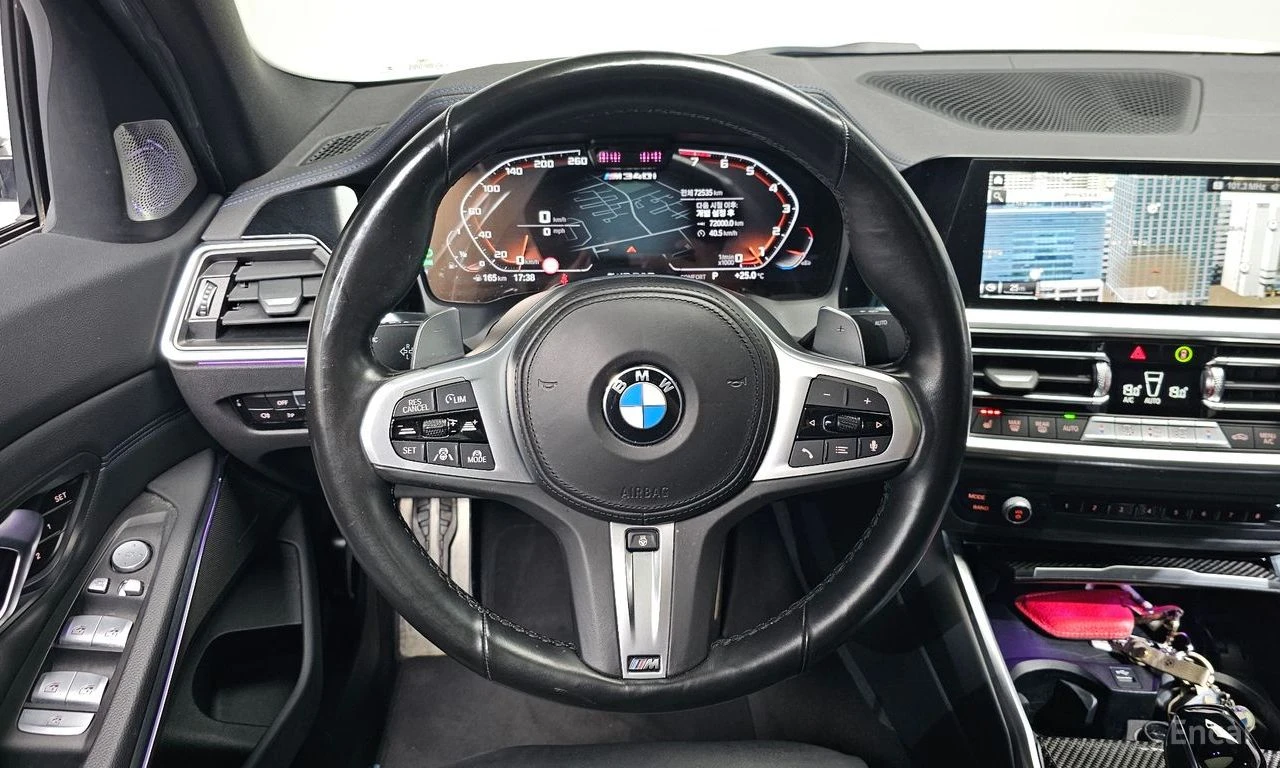 BMW 340 HARMON* KARDON* ДИСТРОНИК* ХЕДЪП* 360КАМЕРА* LANE*, снимка 7 - Автомобили и джипове - 55987370