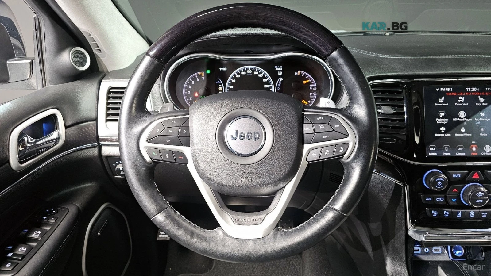 Jeep Grand cherokee 3.6 - SUMMIT - ВСИЧКИ ВЪЗМОЖНИ ЕКСТРИ ЗА МОДЕЛА!, снимка 13 - Автомобили и джипове - 56071017