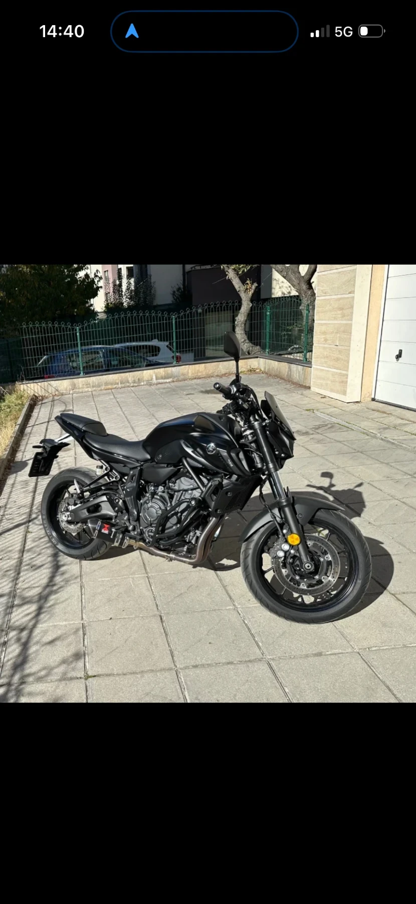 Yamaha Mt-07, снимка 2 - Мотоциклети и мототехника - 55393725