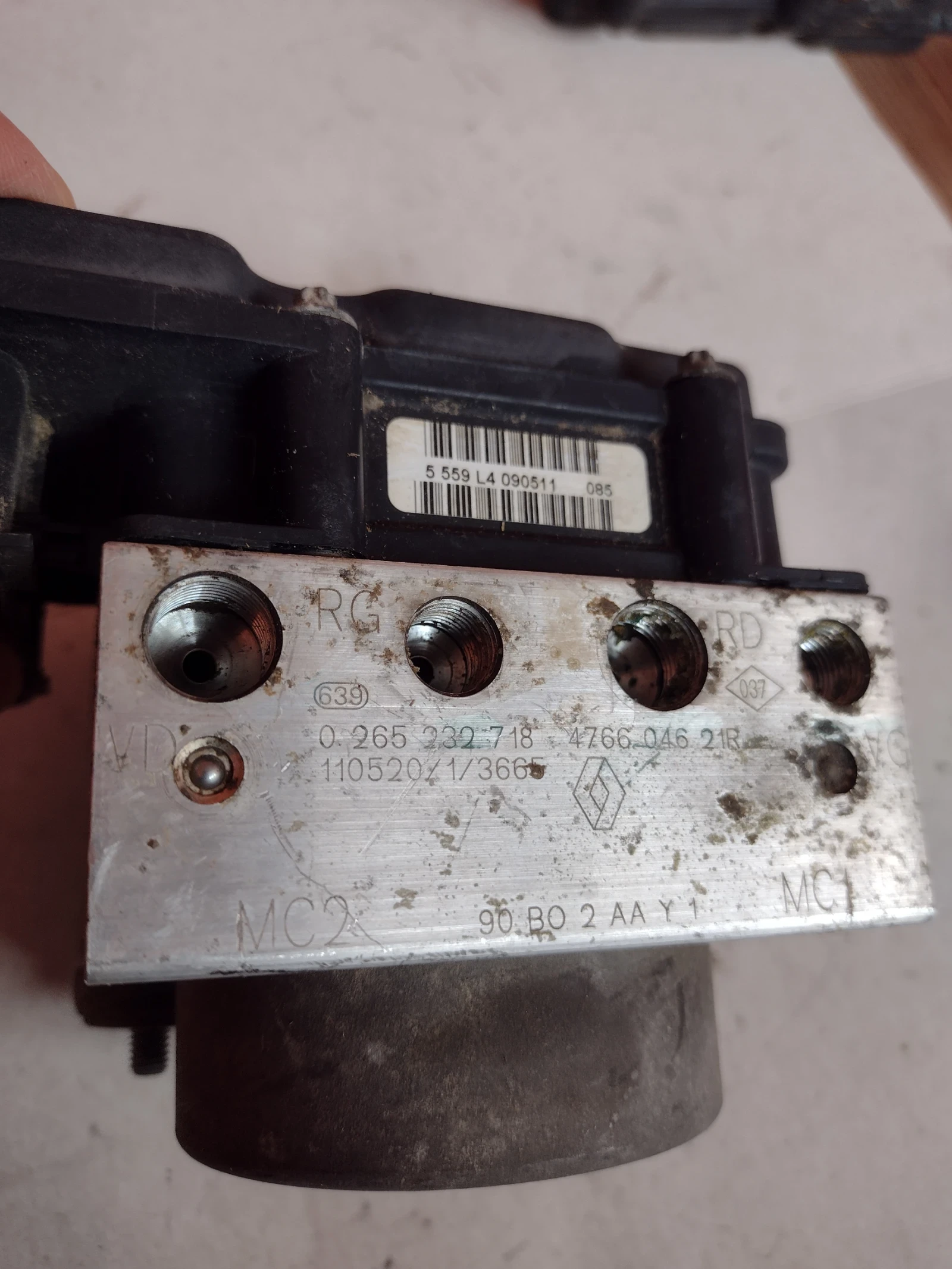 476604621R  0265232718  ABS  DACIA LOGAN, SANDERO 1.5DCI  4766 046 21R   0265801018 | Mobile.bg   8