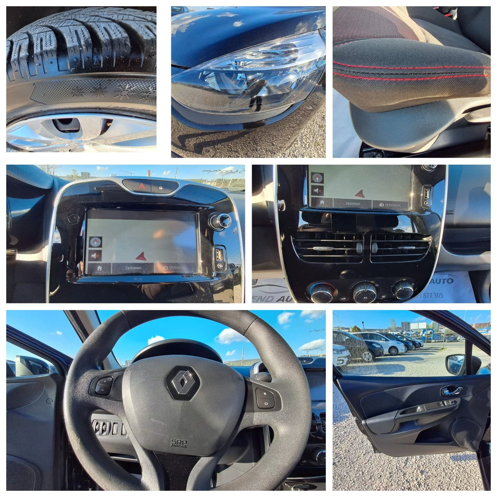 Renault Clio 1.2 БЕНЗИН, снимка 16 - Автомобили и джипове - 54299528