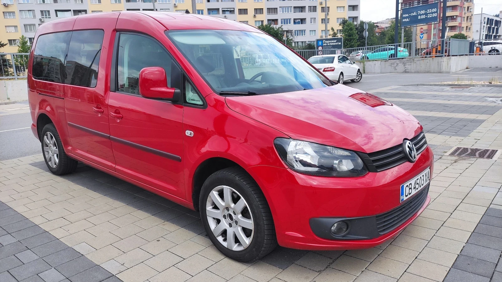 VW Caddy 1, 6tdi maxi 7места, снимка 2 - Автомобили и джипове - 55388432