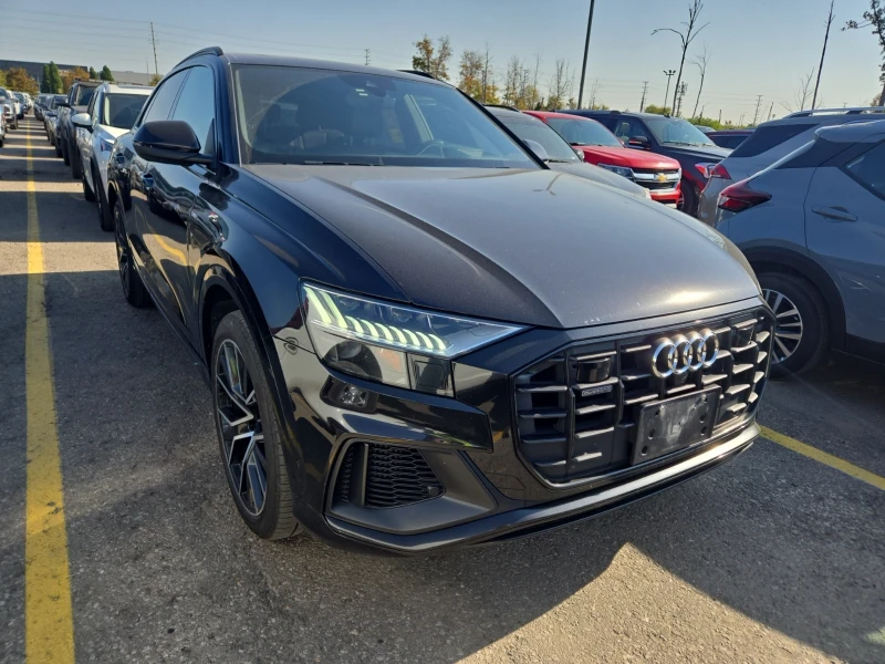 Audi Q8 Тechnik* S-Line* B&O* Пано* Подгрев, снимка 2 - Автомобили и джипове - 52317919