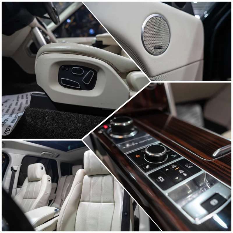 Land Rover Range rover VOGUE 4.4 SDV8 BLACK LINE ПАНО MERID ЛИЗИНГ 100%, снимка 16 - Автомобили и джипове - 53291588