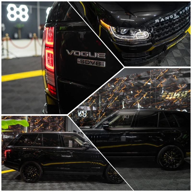 Land Rover Range rover VOGUE 4.4 SDV8 BLACK LINE ПАНО MERID ЛИЗИНГ 100%, снимка 17 - Автомобили и джипове - 53291588