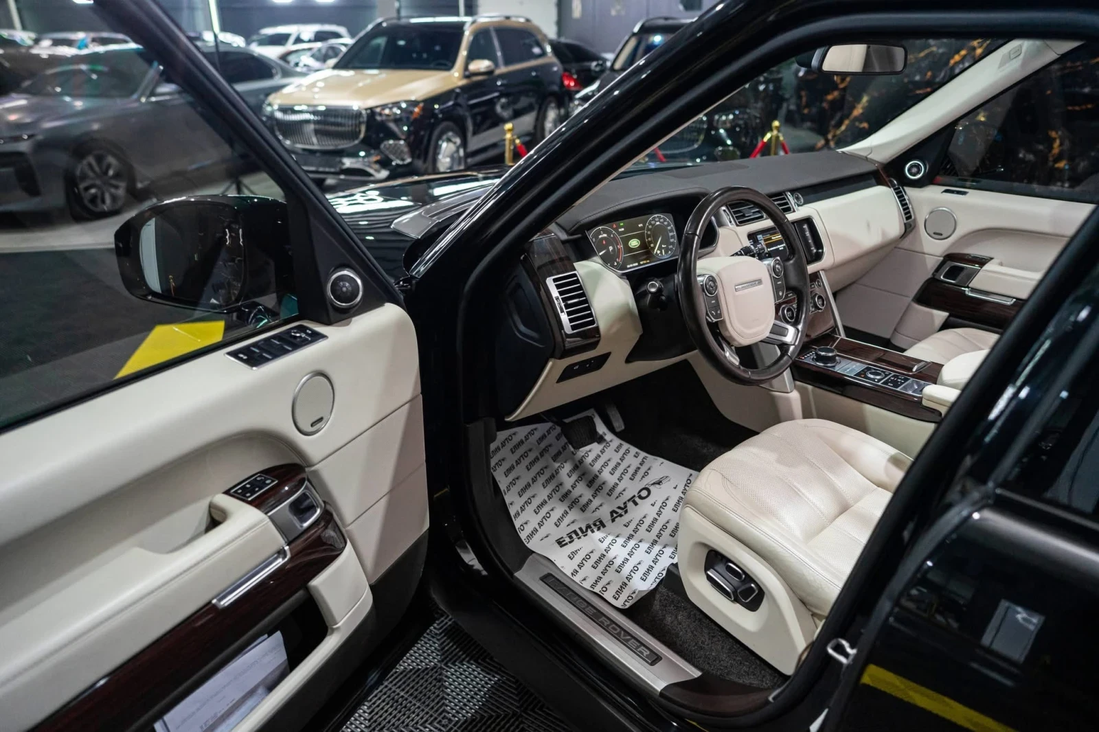 Land Rover Range rover VOGUE 4.4 SDV8 BLACK LINE ���� MERID ������ 100% | Mobile.bg � ����������� 11