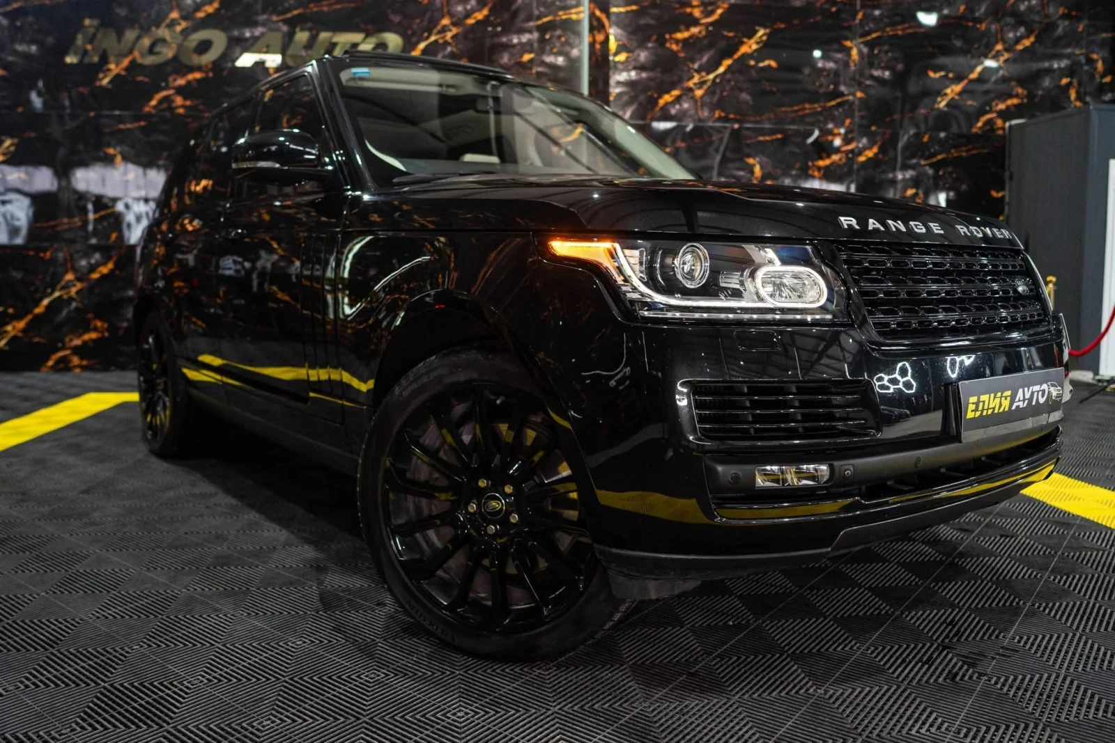 Land Rover Range rover VOGUE 4.4 SDV8 BLACK LINE ПАНО MERID ЛИЗИНГ 100% - изображение 4