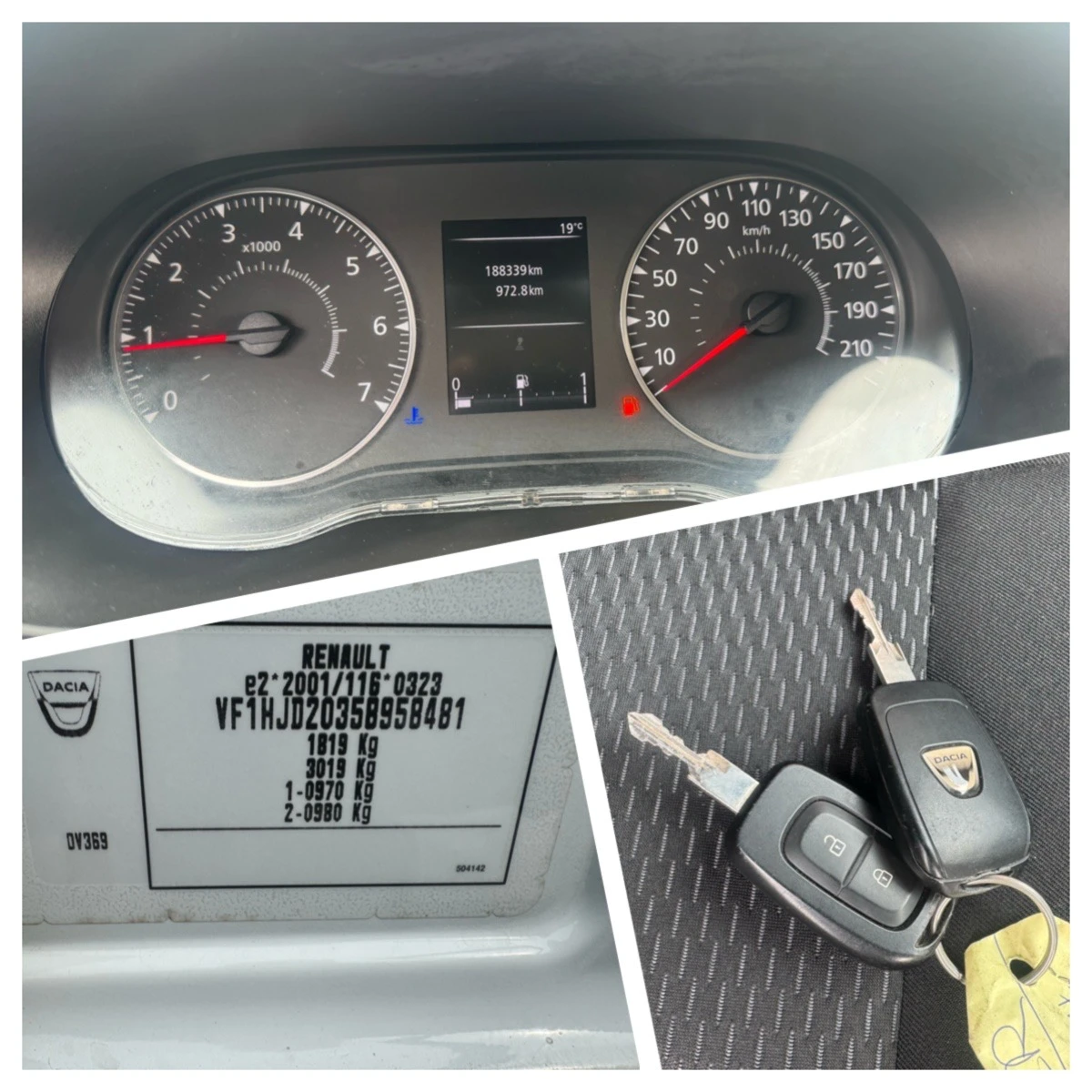 Dacia Duster 1.5 DCI FACE, снимка 13 - Автомобили и джипове - 55346908