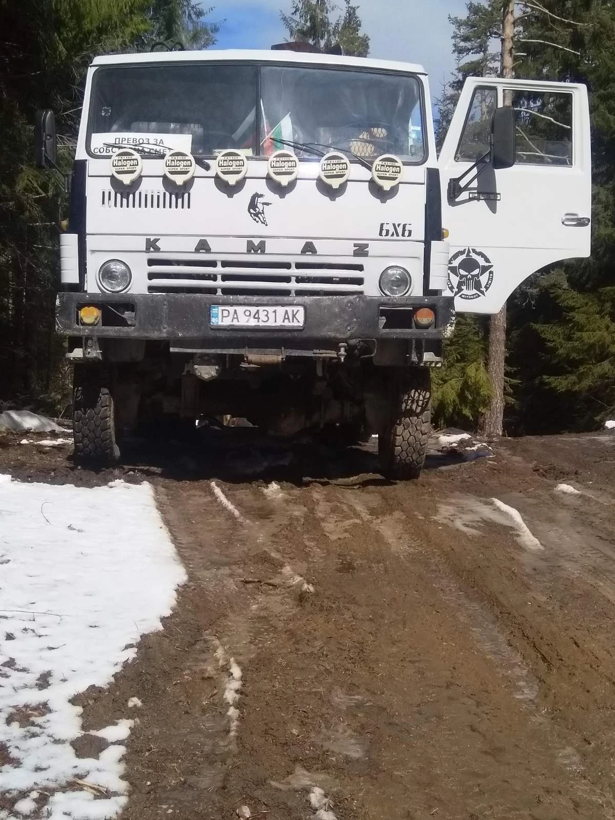 Kamaz 53212 6x6 лебедка  - изображение 5