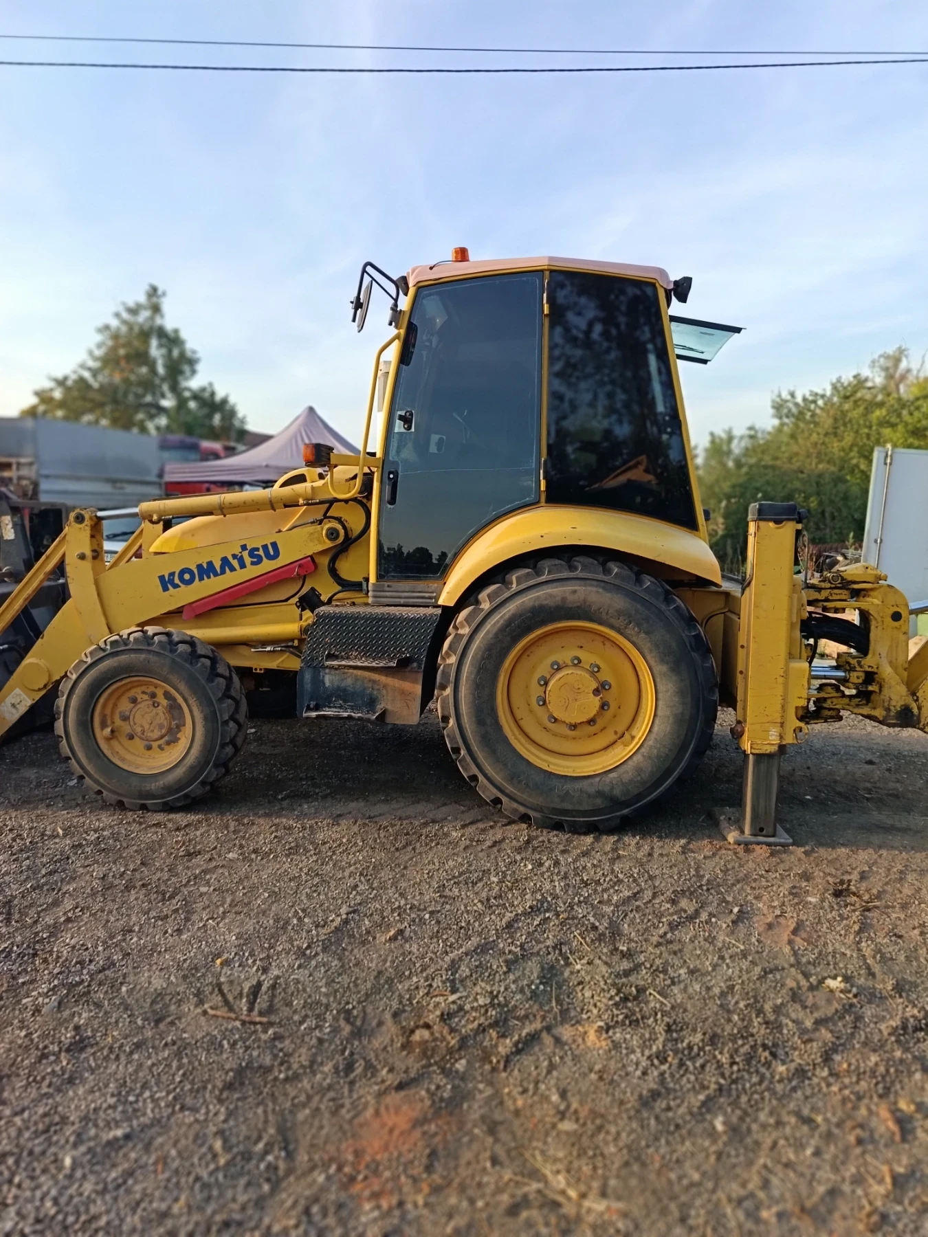 Багер Komatsu 93R, снимка 6 - Индустриална техника - 56408050