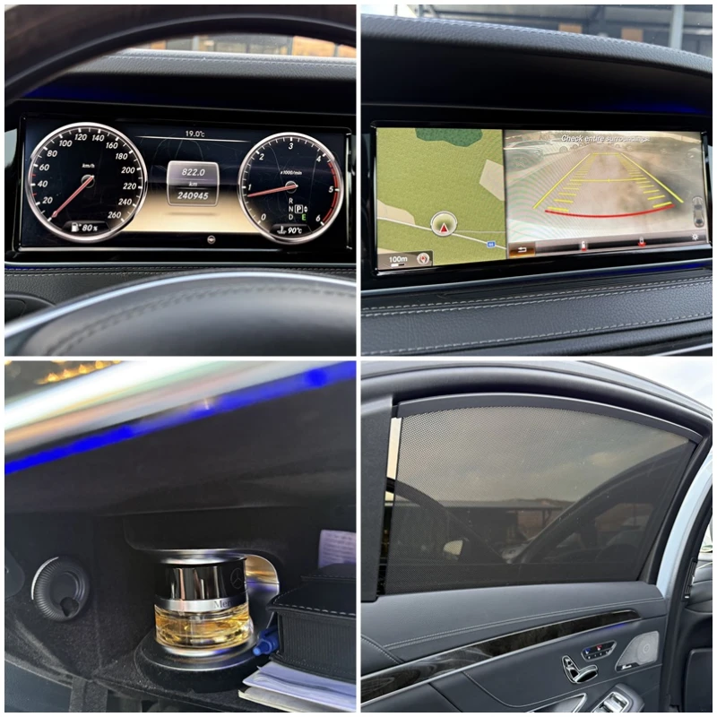 Mercedes-Benz S 350 LONG BURMESTER PANORAMA, снимка 16 - Автомобили и джипове - 49421430