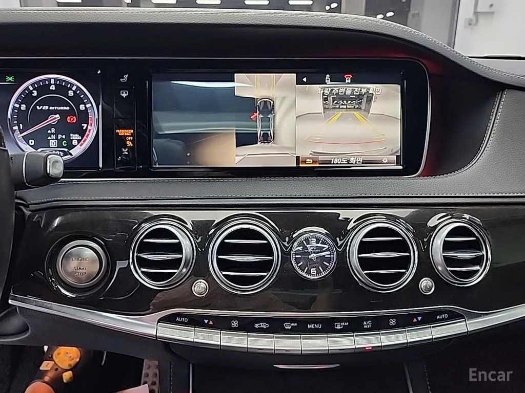 Mercedes-Benz S 63 AMG 4MATIC* 3D* BURMESTER* ДИСТРОНИК* ОБДУХВАНЕ* МАСАЖ, снимка 7 - Автомобили и джипове - 54868328