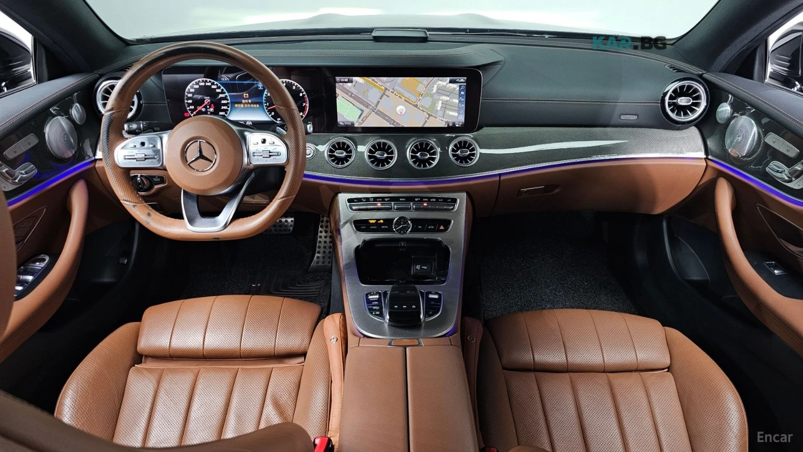 Mercedes-Benz E 450 4MATIC COUPE* HUD* КОЖА* ОБДУХВ* ПАНО* 360, снимка 5 - Автомобили и джипове - 55286317