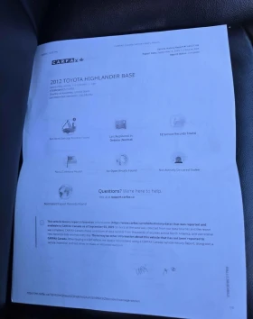 Toyota Highlander AWD * * КАМЕРА * * CARFAX * *  - 14200 € / 27772.79 лв. - 70885197 12