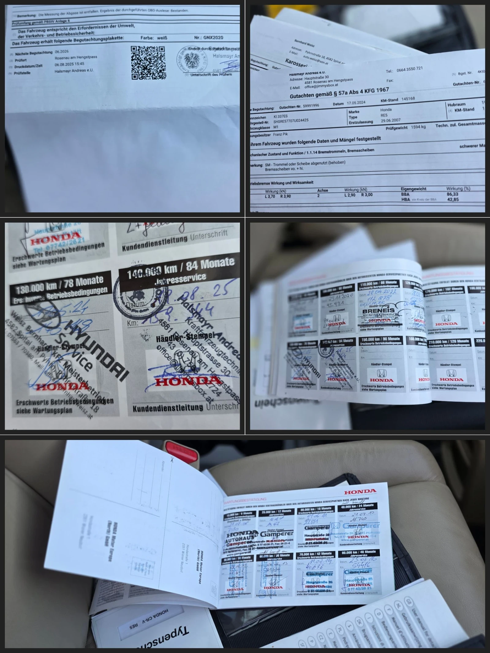 Honda Cr-v FULL SERVICE Exeutive 164.000km, снимка 8 - Автомобили и джипове - 54307198