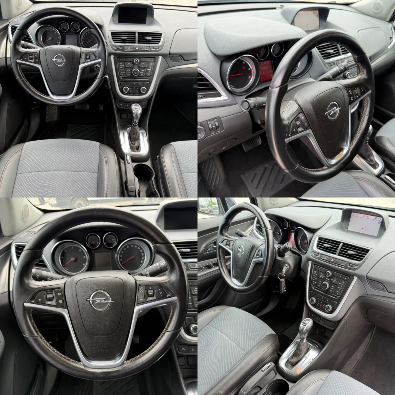 Opel Mokka 1.7 CDTi / AVTOMAT / COSMO / KOJA / NAVI / CAMERA, снимка 14 - Автомобили и джипове - 54487764