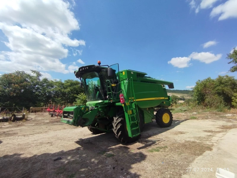 Комбайн John Deere W650, снимка 12 - Селскостопанска техника - 48045755