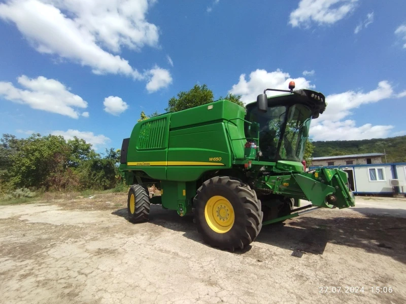 Комбайн John Deere W650, снимка 3 - Селскостопанска техника - 48045755