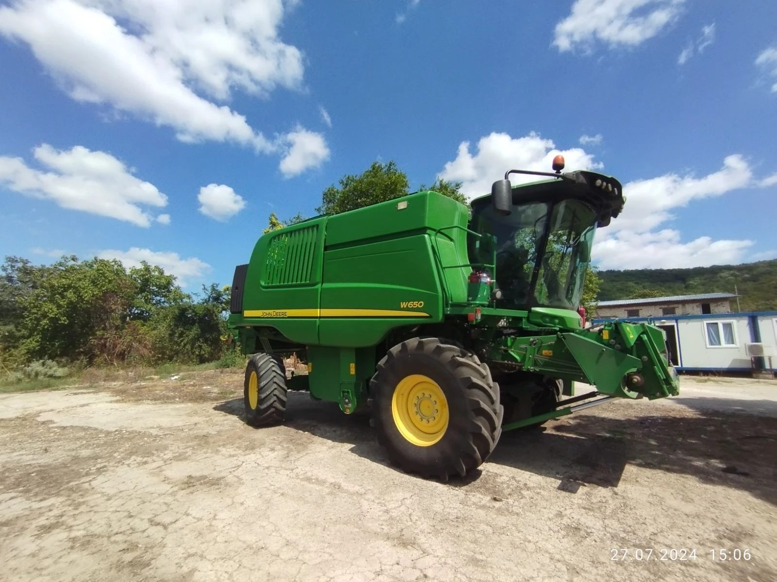 Комбайн John Deere W650 - изображение 3