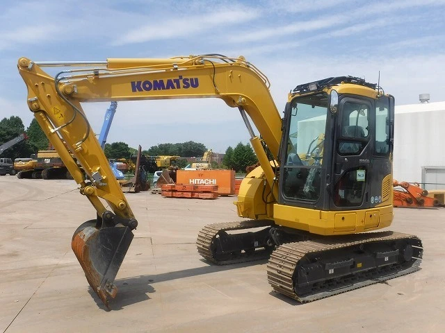 Багер Komatsu PC78US-10 - НА 78 МОТОЧАСА!!!, снимка 1 - Индустриална техника - 47352392